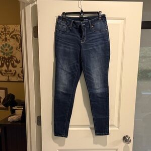 Maurices Dark Blue Skinny Jeans